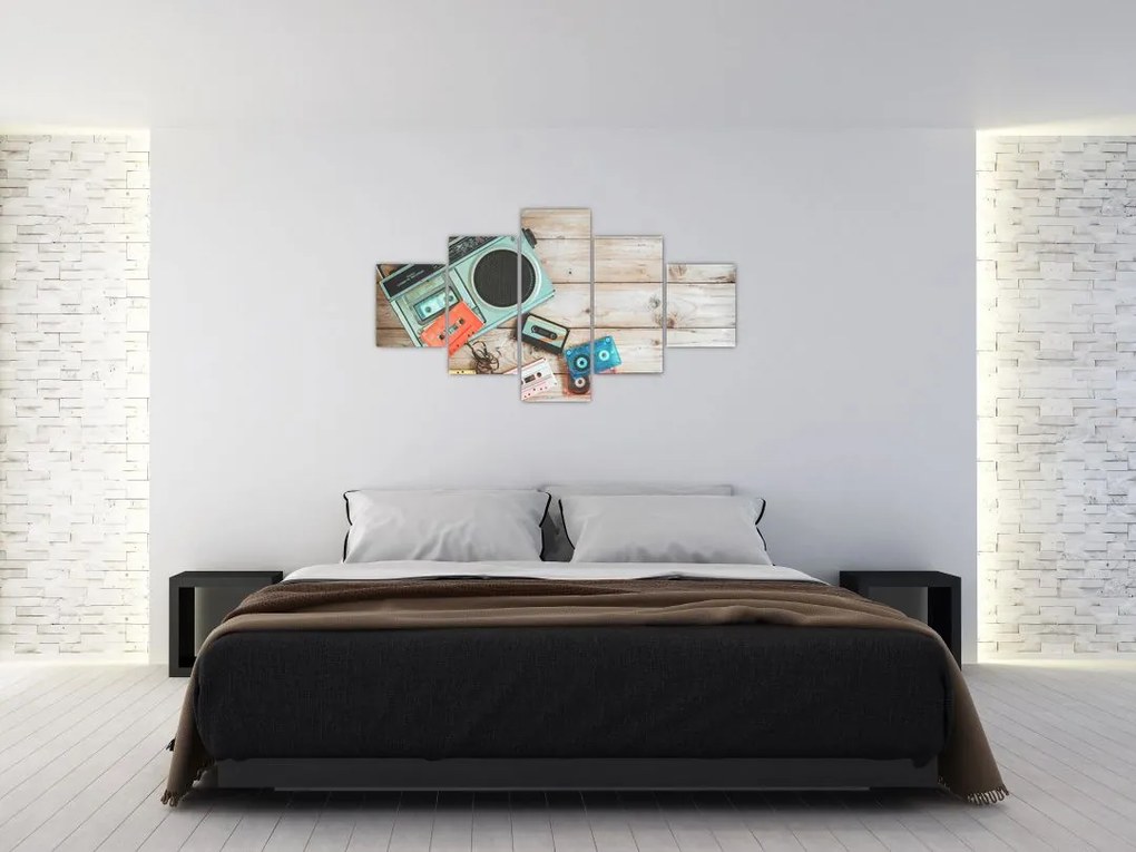Obraz - Radio retro (125x70 cm)