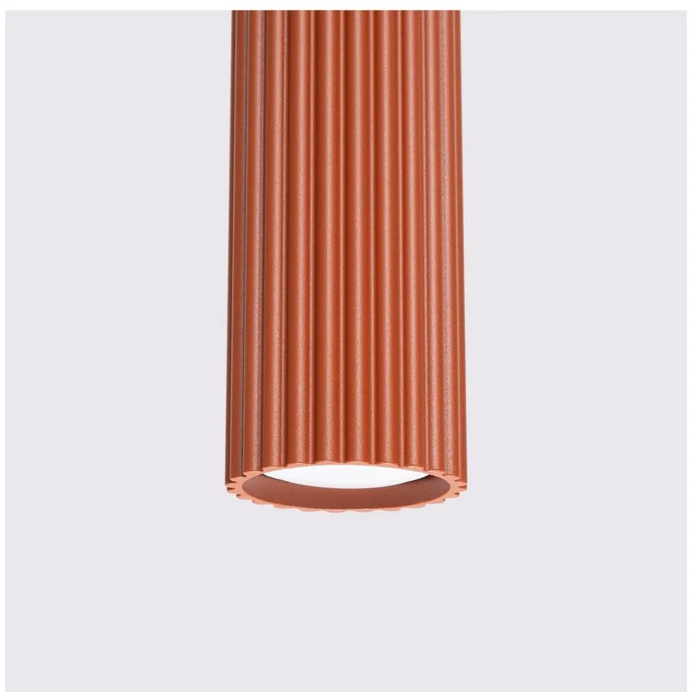 Ceglasta lampa wisząca Gleam – Sollux