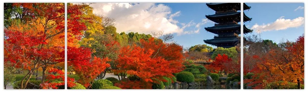 Obraz - Tō-ji (170x50 cm)