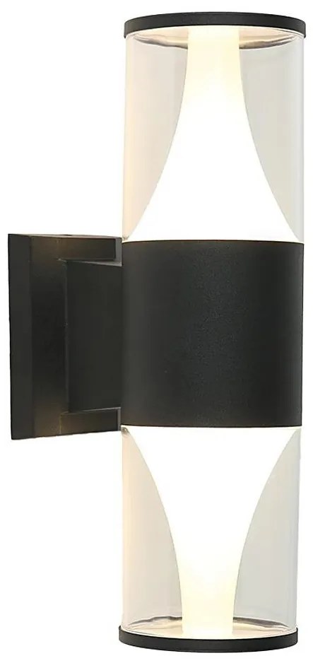 Prezent 12104 - Kinkiet zewnętrzny LED SERA 2xLED/7W/230V 4000K IP54