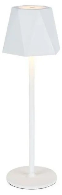 LED ładowalna lampa stołowa 4W 5V 3000-6000K 1800 mAh biała, ściemnialna