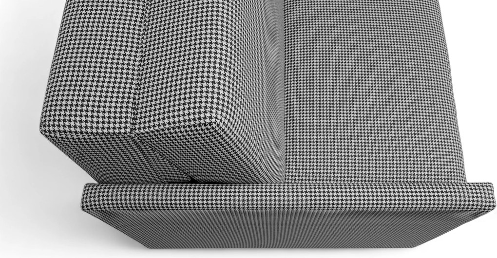 Sofa rozkładana Amerykanka Jolka 155 - wzór w pepitkę Kenia 700