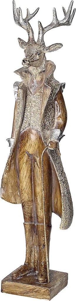 Figurka dekoracyjna Gentleman Deer 30x9x69 cm