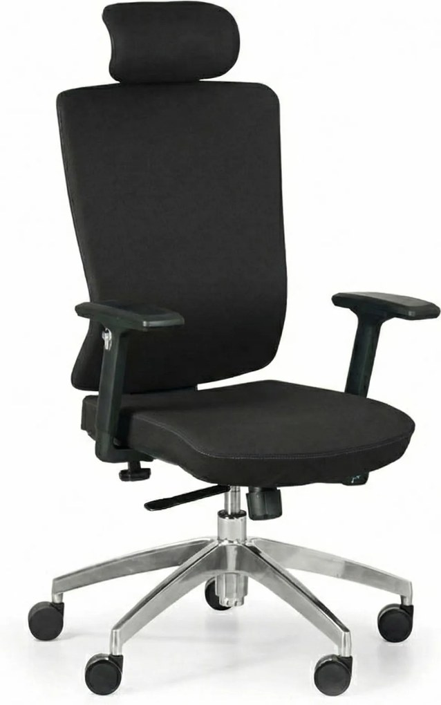 Krzesło biurowe NED F 1+1 GRATIS, czarny