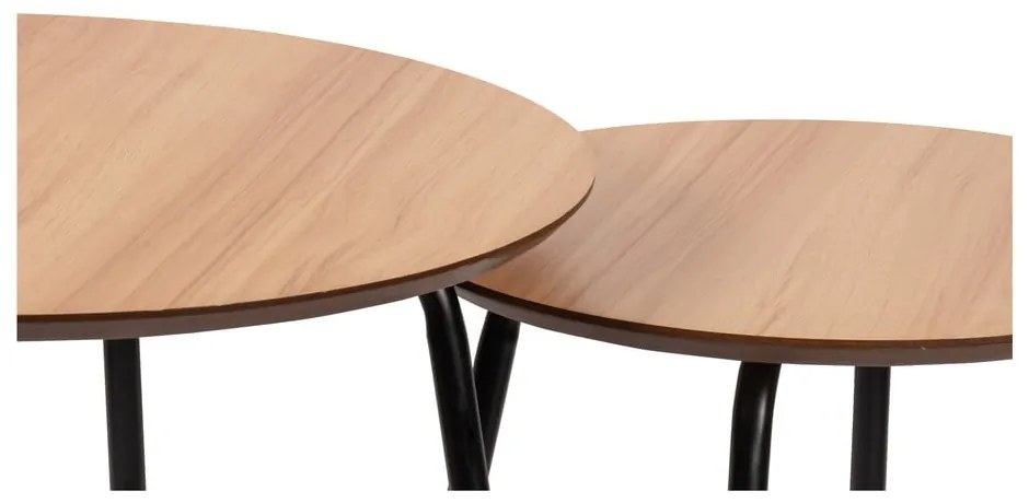 Okrągłe stoliki zestaw 2 szt. ø 55 cm Luke – Bonami Essentials