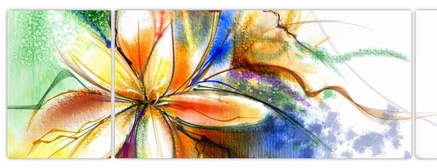 Obraz - Kwiat (170x50 cm)