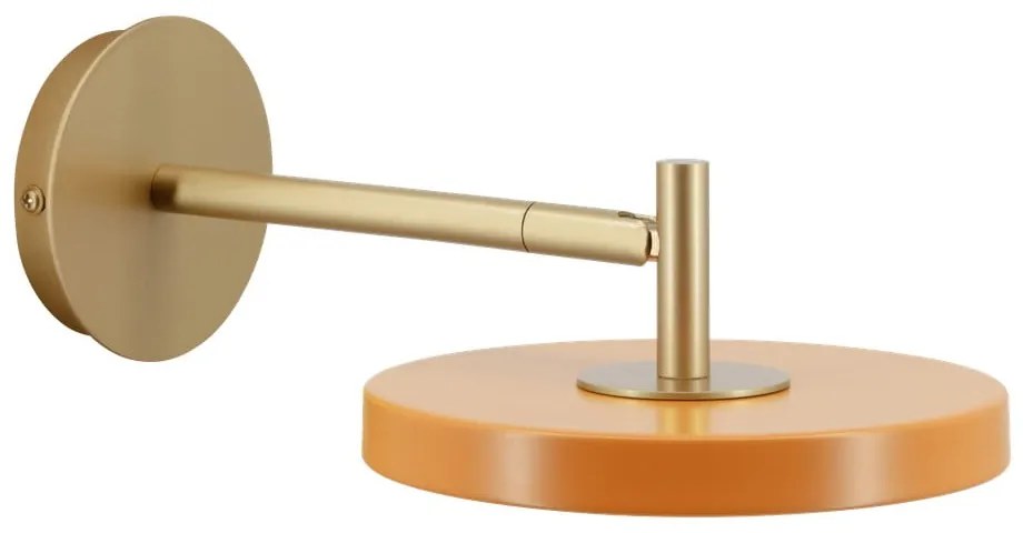 Pomarańczowy kinkiet LED ze ściemniaczem ø 15 cm Asteria Wall Short – UMAGE