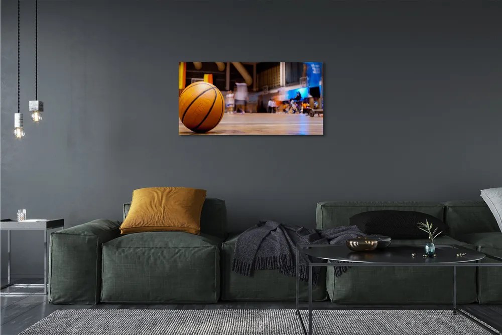 Obraz canvas na ścianę Emocje Na Boisku Koszykówki