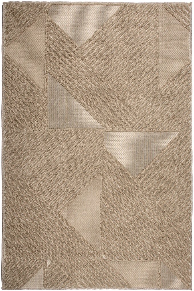 Dywan Panorama Beżowe Trójkąty 200x290 Prostokąt
