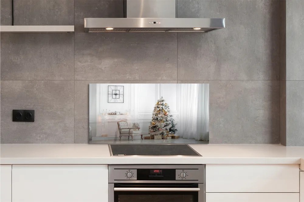 Szklany Panel Tradycyjne Dekoracje Choinkowe