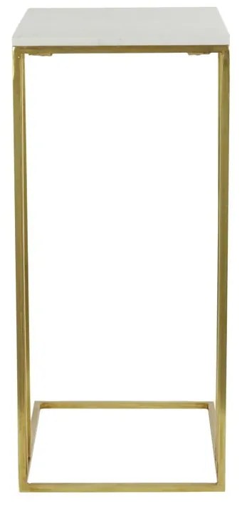 Stolik z blatem w dekorze marmuru 31x41 cm Roshan – Light & Living