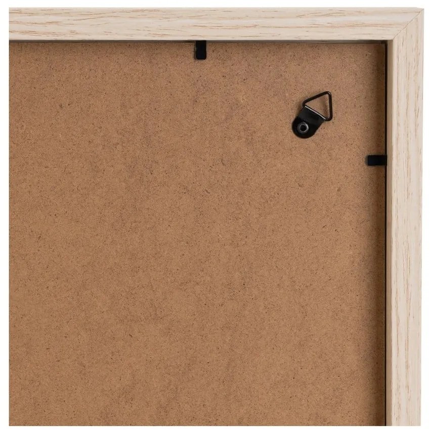 Ramka ścienna w naturalnym kolorze 32x42 cm Sencillo – Casa Selección