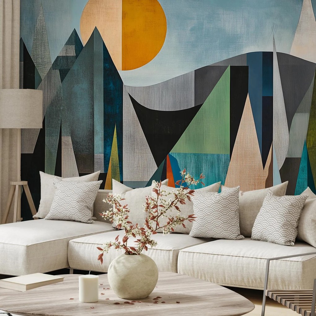 Fototapeta - Naturalna geometria abstrakcji III. (196x136 cm)