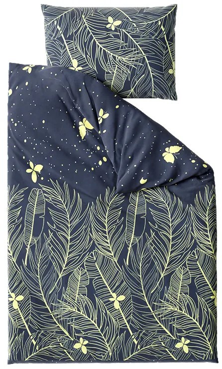 PrzytulneMieszkanie.pl PrzytulneMieszkanie.pl Pościel bawełniana VISATA czarna, 100% bawełna Rozmiar pościeli: 70 x 90 cm | 140 x 200 cm