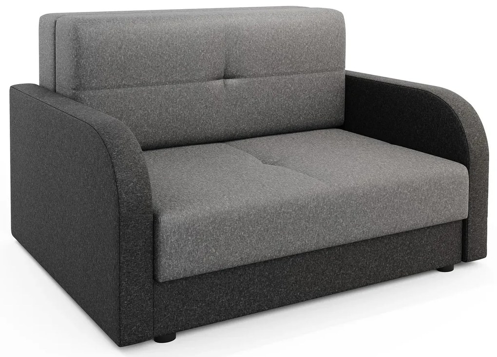 Sofa z funkcją spania szary + antracyt - Oves 4X