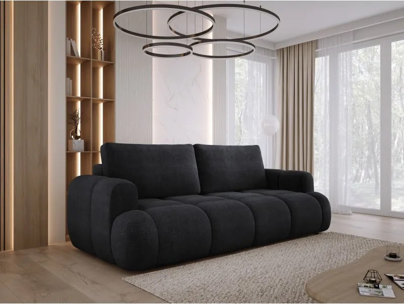 Sofa kanapa BOMO 3 osobowa z funkcją spania i pojemnikiem