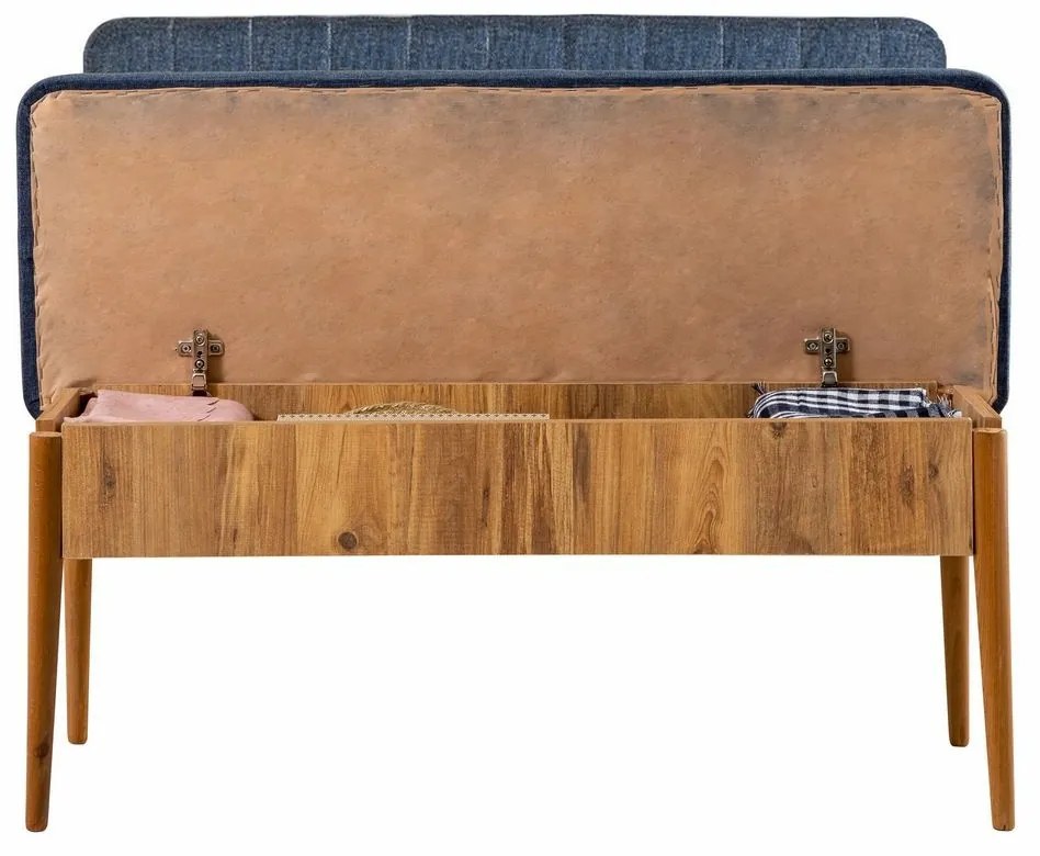 Ławka Vina Dark Blue i Atlanitc Pine