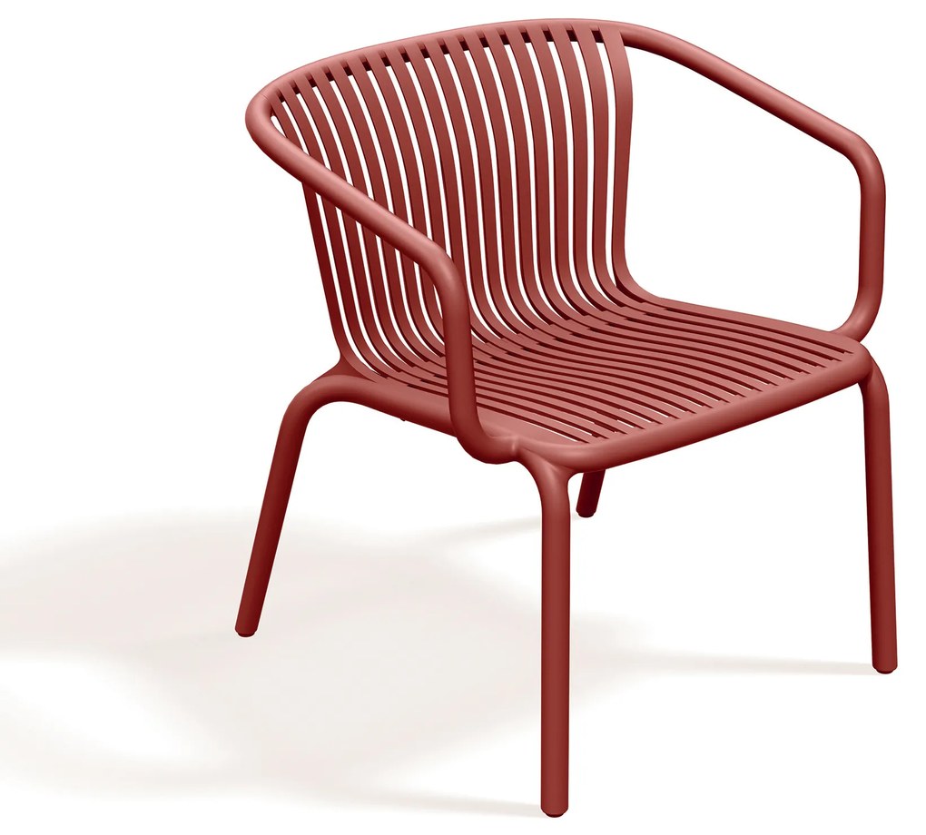 Fotel ogrodowy Brene Retro Red FERNE