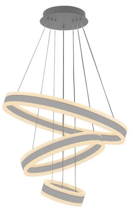 LED regulowany żyrandol na linkach LED/165W/230V 3000-6500K + DO