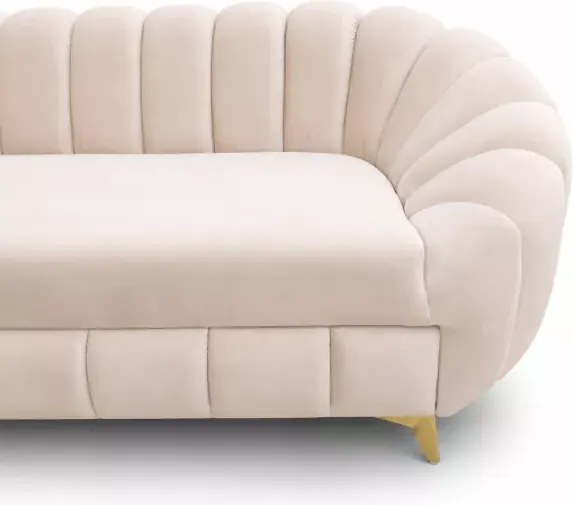 Narożnik z przeszyciami Verno 310 × 310 cm - nowoczesny duży narożnik w kształcie L do salonu