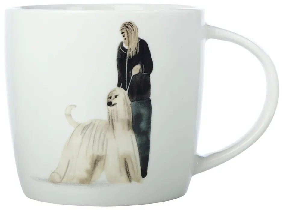 Biały porcelanowy kubek 400 ml Best Furry Friends – Maxwell & Williams