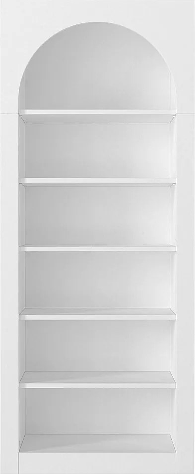 Biblioteczka z 6 wnękami - Biały - CYMORA