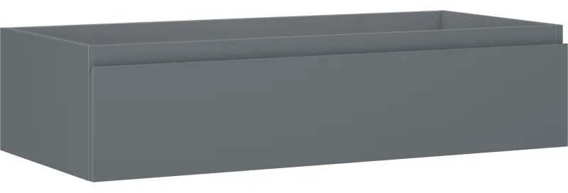 Mexen Orio szafka łazienkowa podumywalkowa 100 cm, 1 szuflada, grafit mat - 91A10-10023-1-BF66