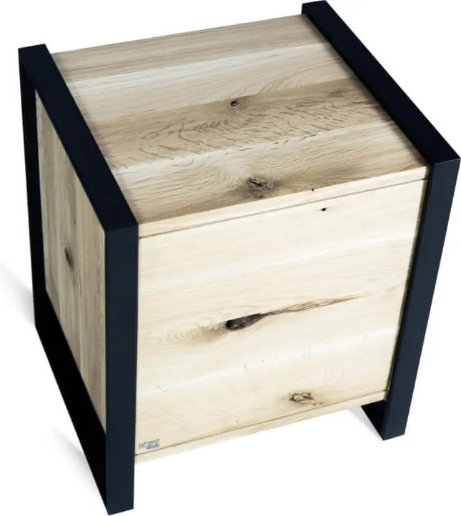 Drewniana szafka nocna Night Frame
