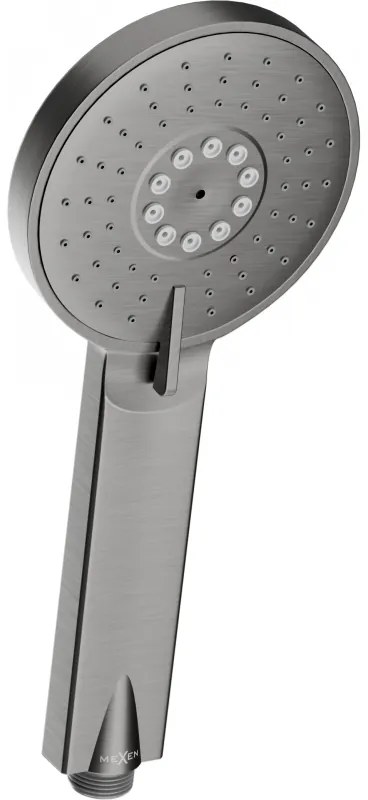 Mexen R-40 rączka prysznicowa 3-funkcyjna, grafit - 79540-66
