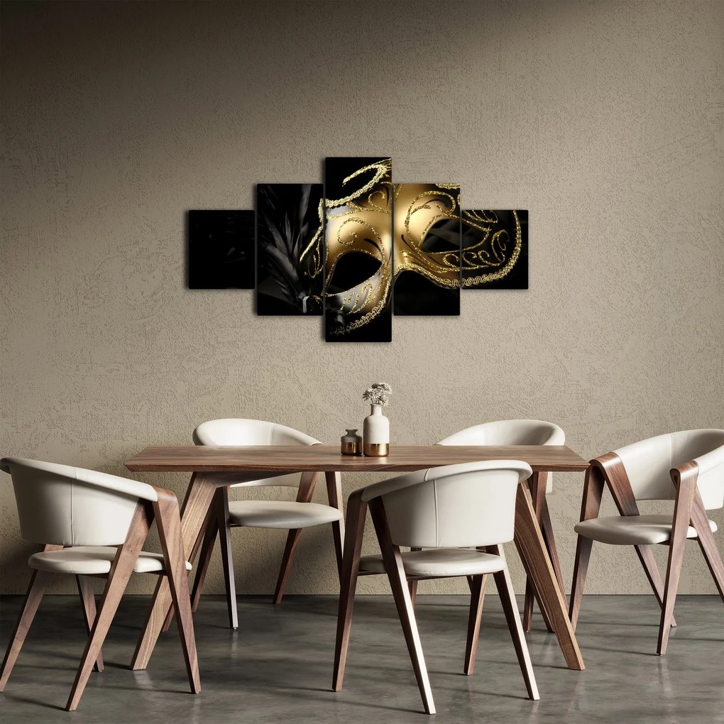 Obraz - Złoty drapak (125x70 cm)
