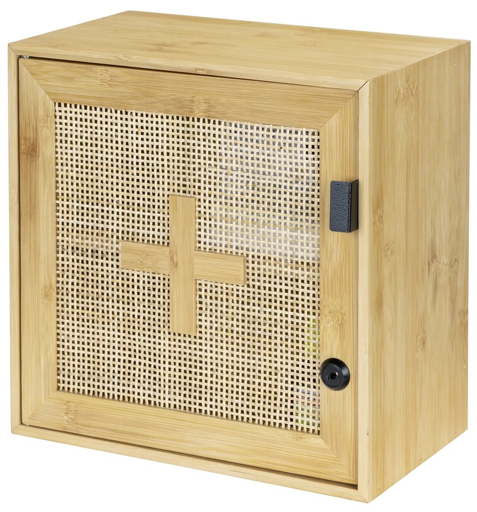 Apteczka ALLEGRE BAMBOO, 30 x 30 cm, WENKO