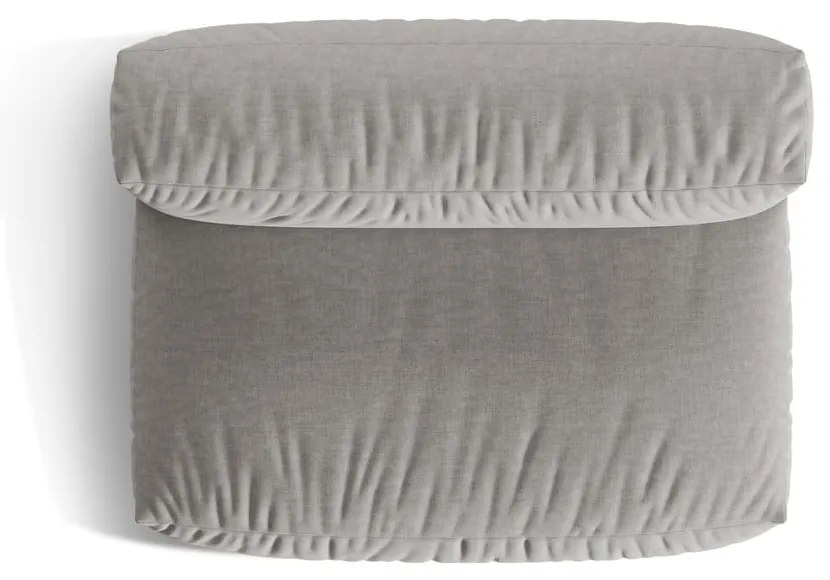 Jasnoszary moduł sofy (moduł środkowy) Martina – Micadoni Home