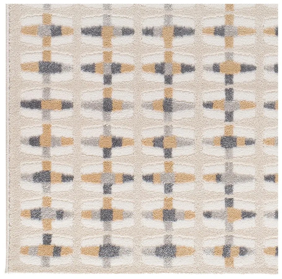 Dywan w kolorze kości słoniowej 133x190 cm Baresa – Universal
