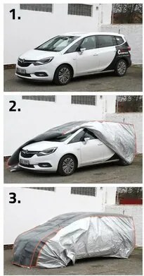 Compass Plandeka przeciwgradowa SUV-VAN, 530 x 205 x 160 cm