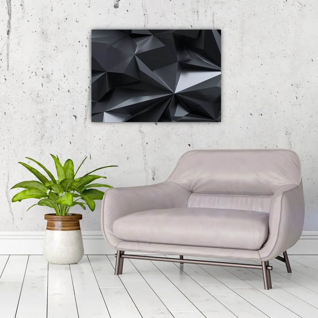 Obraz - Abstrakcja geometryczna (70x50 cm)