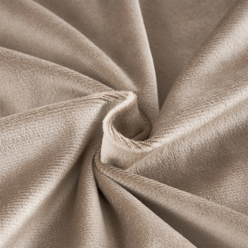 4Home Zasłona zaciemniająca Manila beżowy, 150 x 250 cm