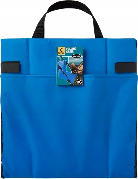 Turystyczne składane krzesło VENTO 38 cm, niebieskie