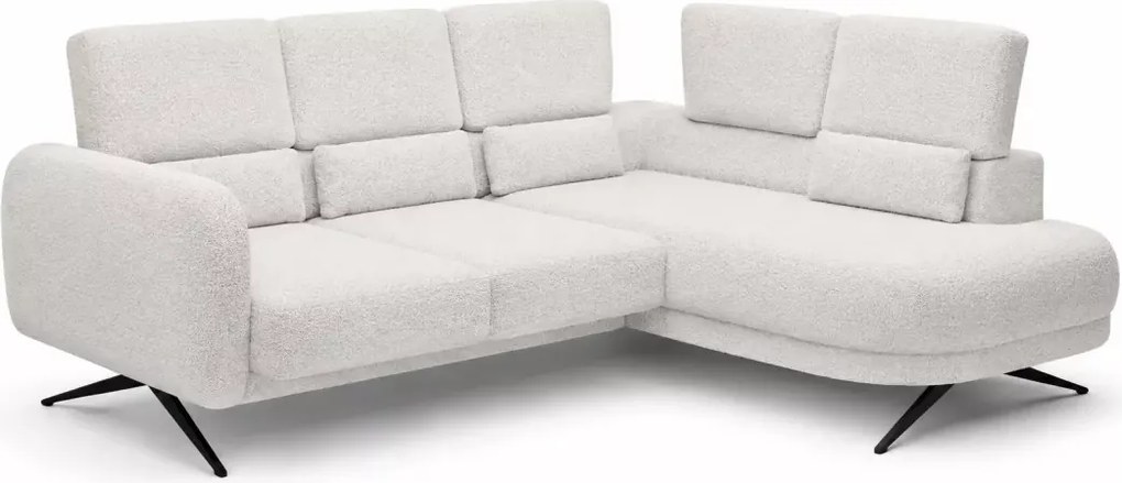 Narożnik elektryczny Ilusio L – designerski narożnik do salonu z regulowanym siedziskiem