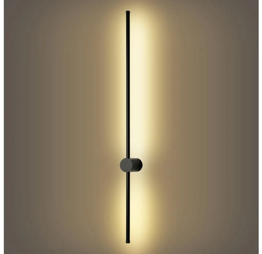 Brilagi - Zewnętrzny kinkiet LED AURA LED/20W/230V 3000K IP54 czarny