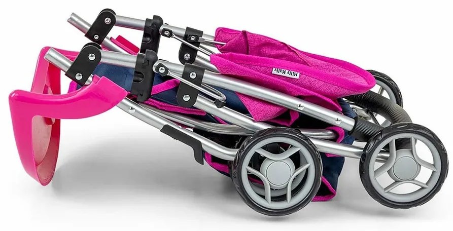 Milly Mally dziecięcy wózek sportowy dla lalekKate Prestige, różowy