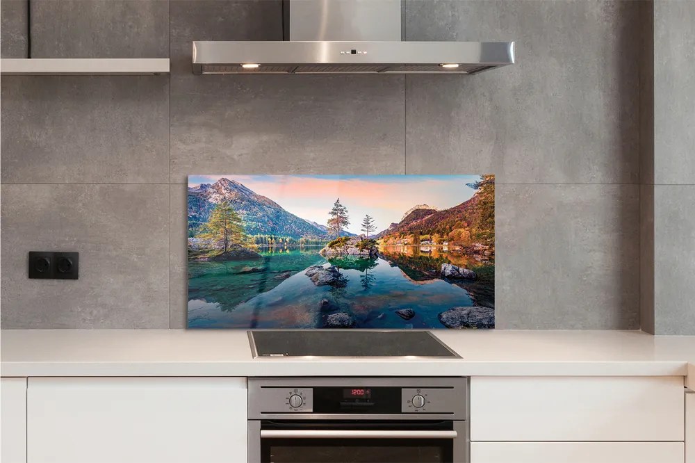 Panel nad Blat Kuchenny Jesienne Alpy nad Lustrem Jeziora