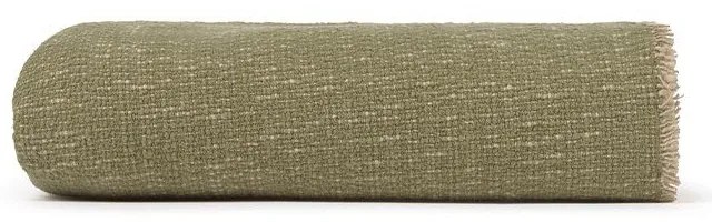Bawełniany koc w kolorze khaki 130x180 cm Handloom – Lorena Canals