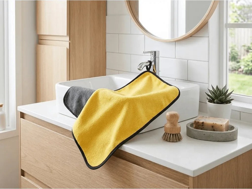 Ścierka z mikrofibry MICROZA 30x40 cm - różne kolory Kolor: Niebieski