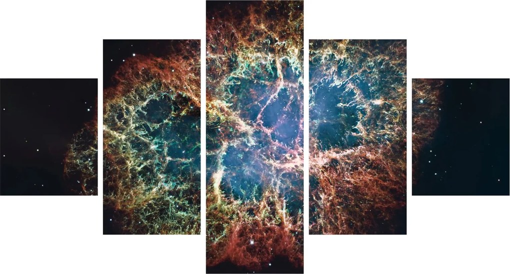 Obraz - Mgławica Krab (125x70 cm)