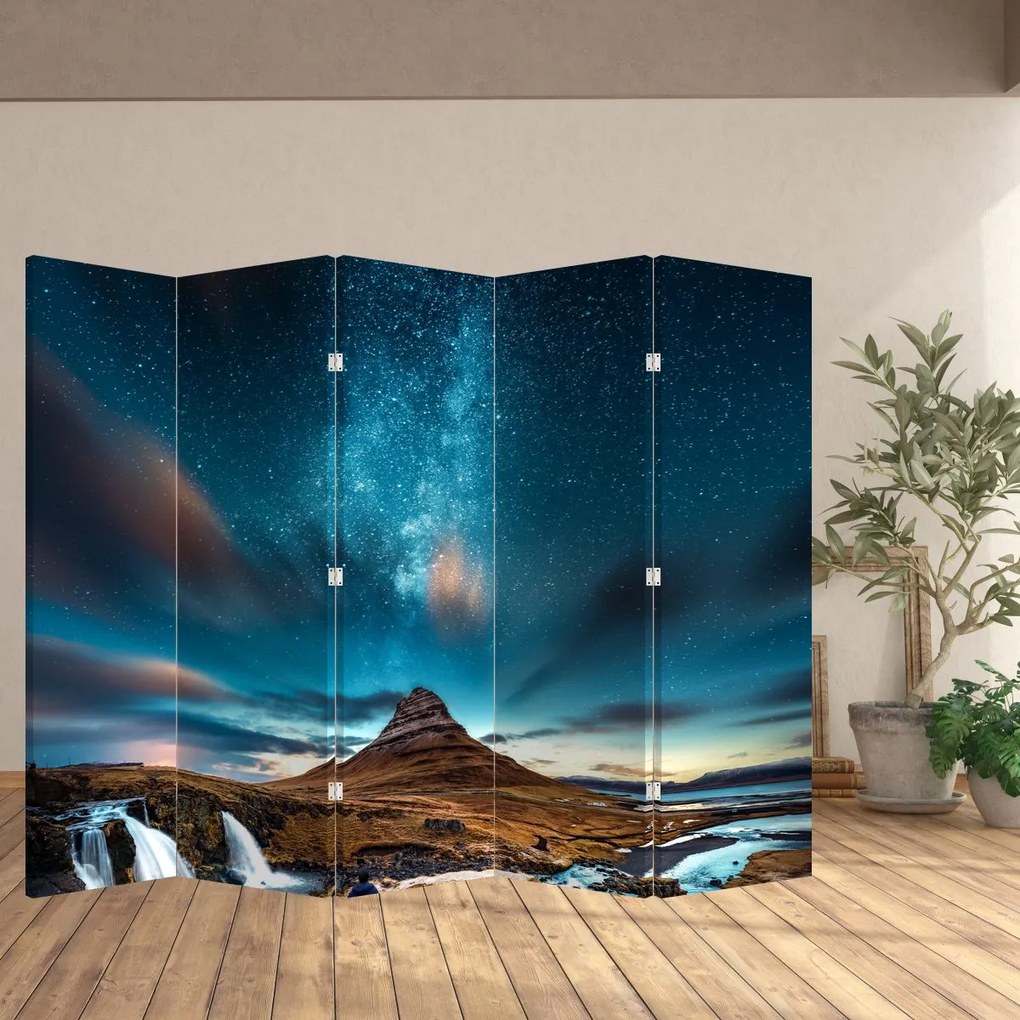Parawan  - Niebieska Droga Mleczna (210x170 cm)