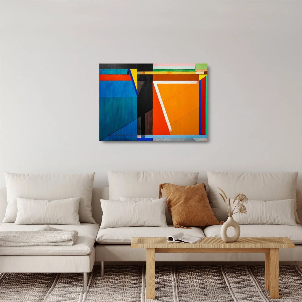 Obraz na szkle - Geometria (70x50 cm)