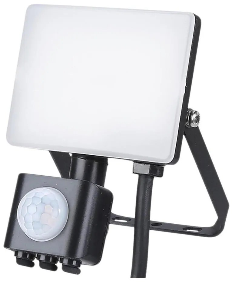 LED reflektor zewnętrzny z czujnikiem LED/10W/230V 5000K IP44