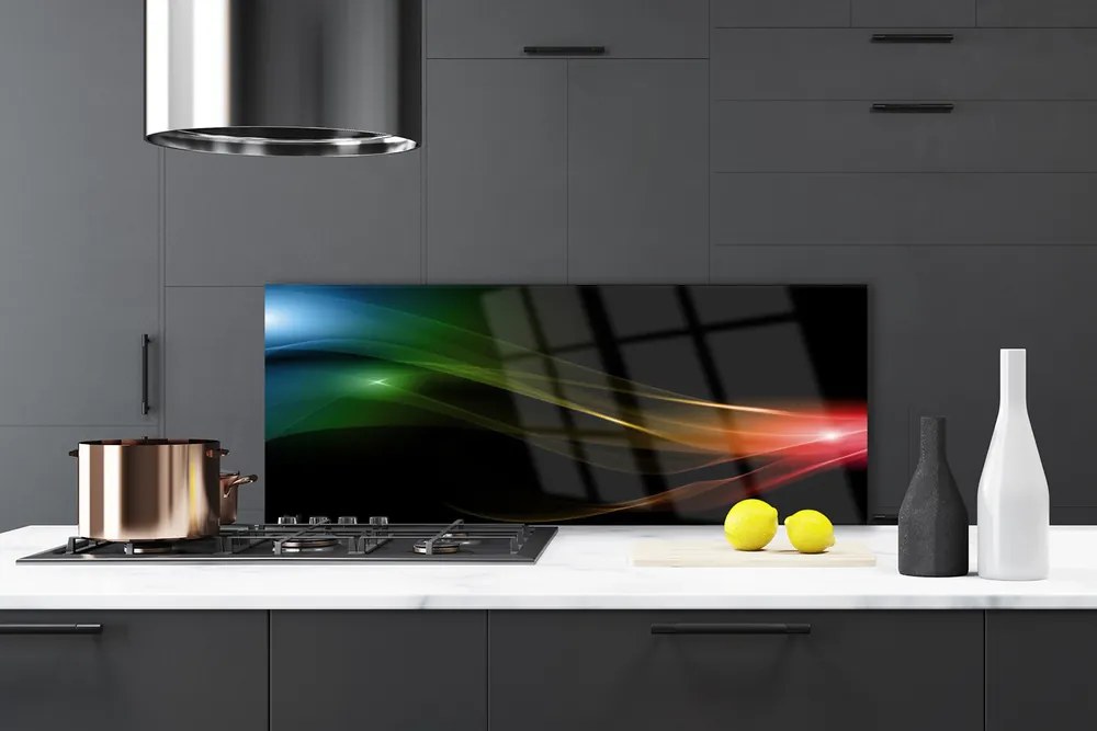 Panel nad blat kuchenny Geometria Nowoczesnej Formy