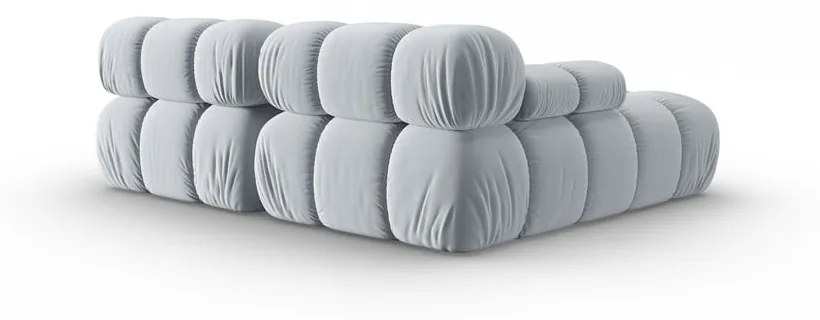 Jasnoniebieska aksamitna sofa 191 cm Bellis – Micadoni Home