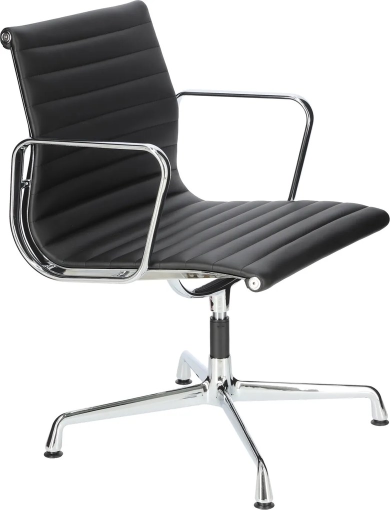 Fotel biurowy CH1081T skóra, chrom